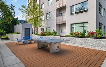 Outdoor ping pong table